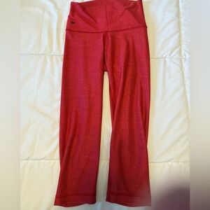 Peloton Red WITH crop legging size small “RIDE”